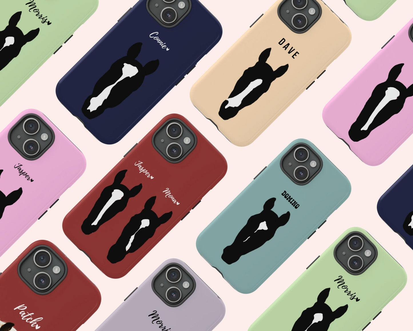 Custom Horse Silhouette Phone Case - iPhone