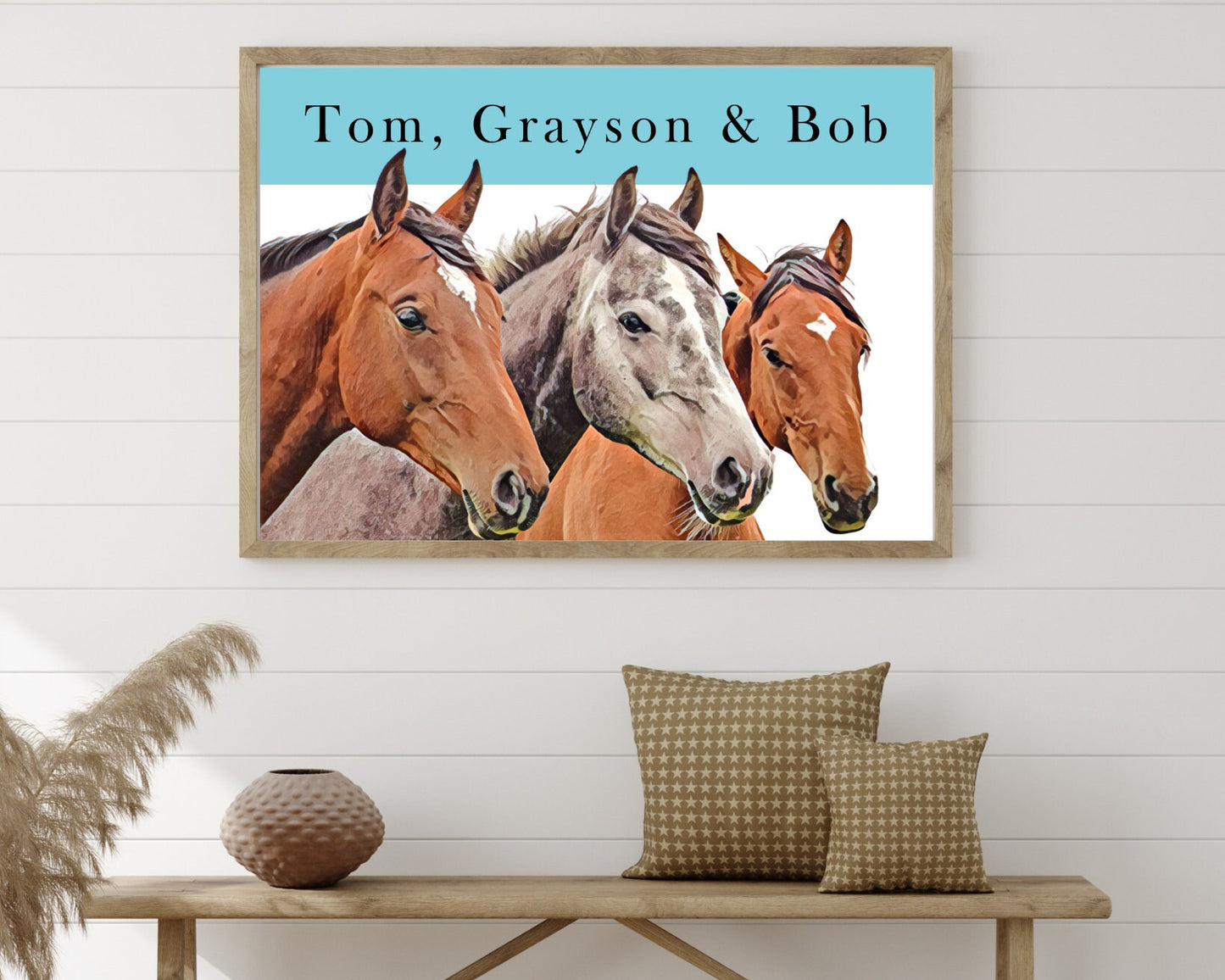 Personalised Horse Wall Art