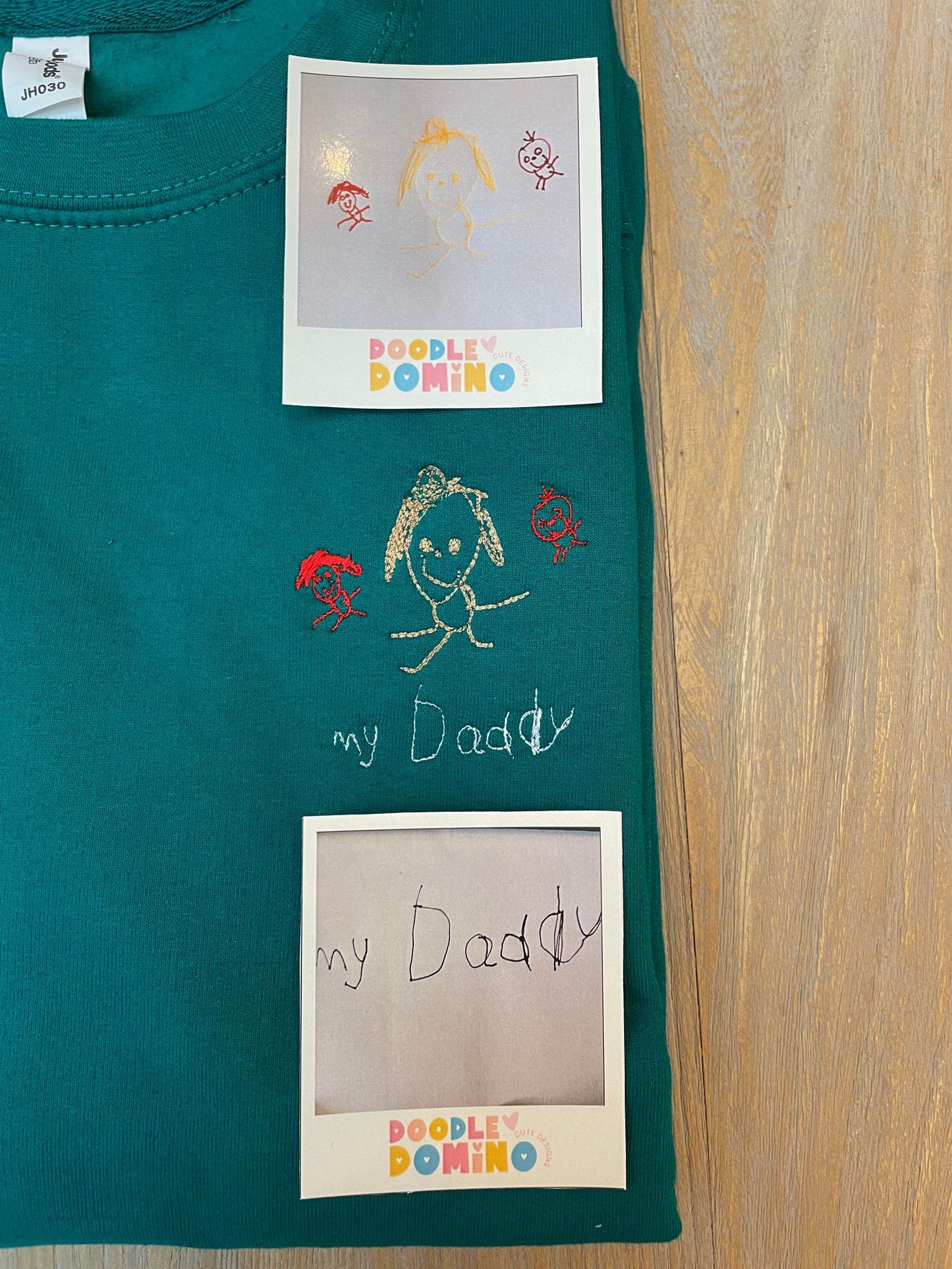 Personalised Father's Day Outline Hoodie/Sweatshirt