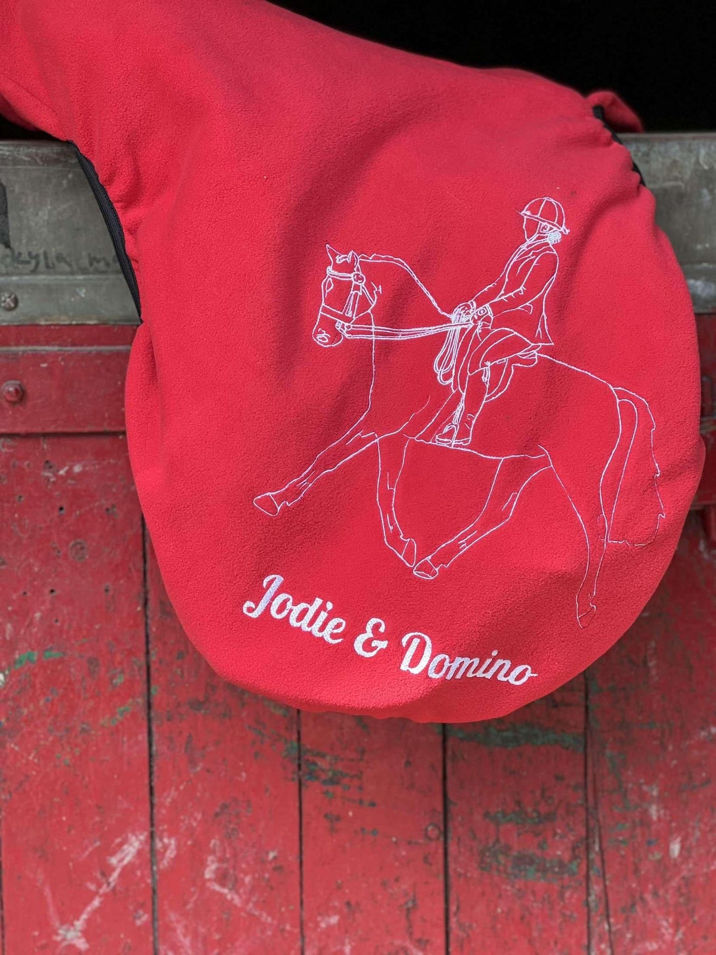 Personalised Saddle Cover