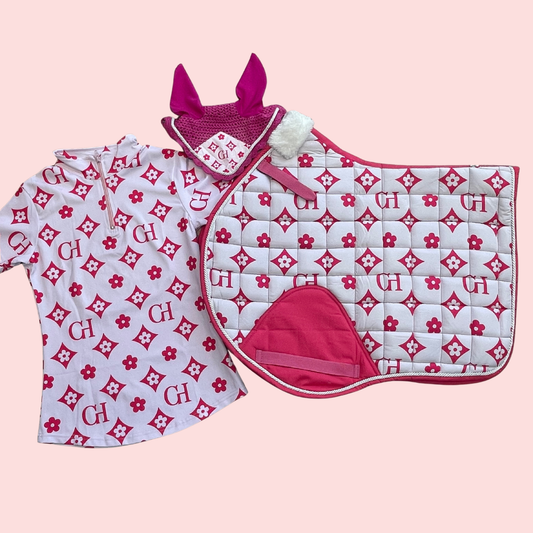 Design your own Printed Saddle Pad Set!