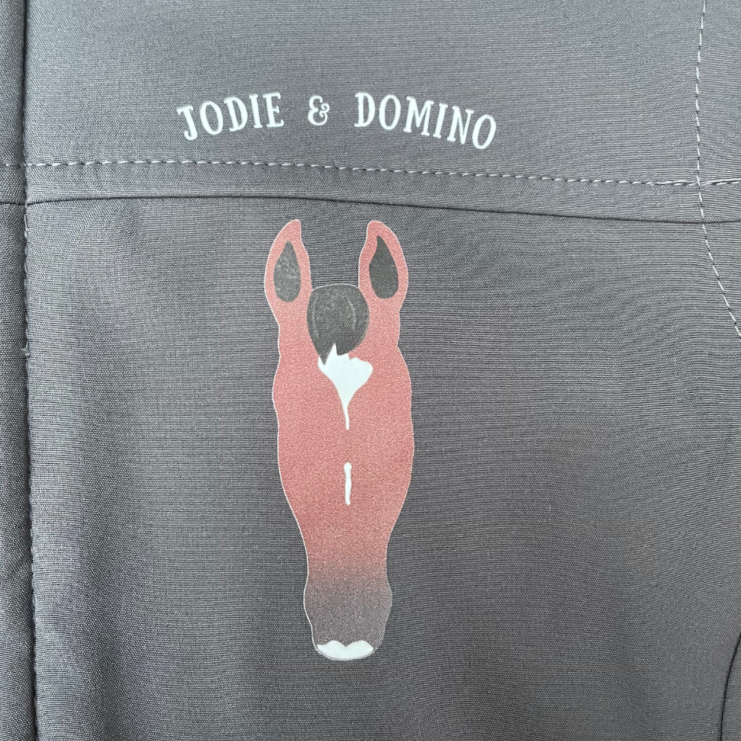 Personalised Silhouette Horse Gilet