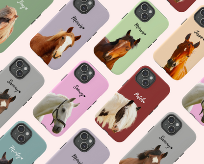 Personalised Horse Phone Case - iPhone