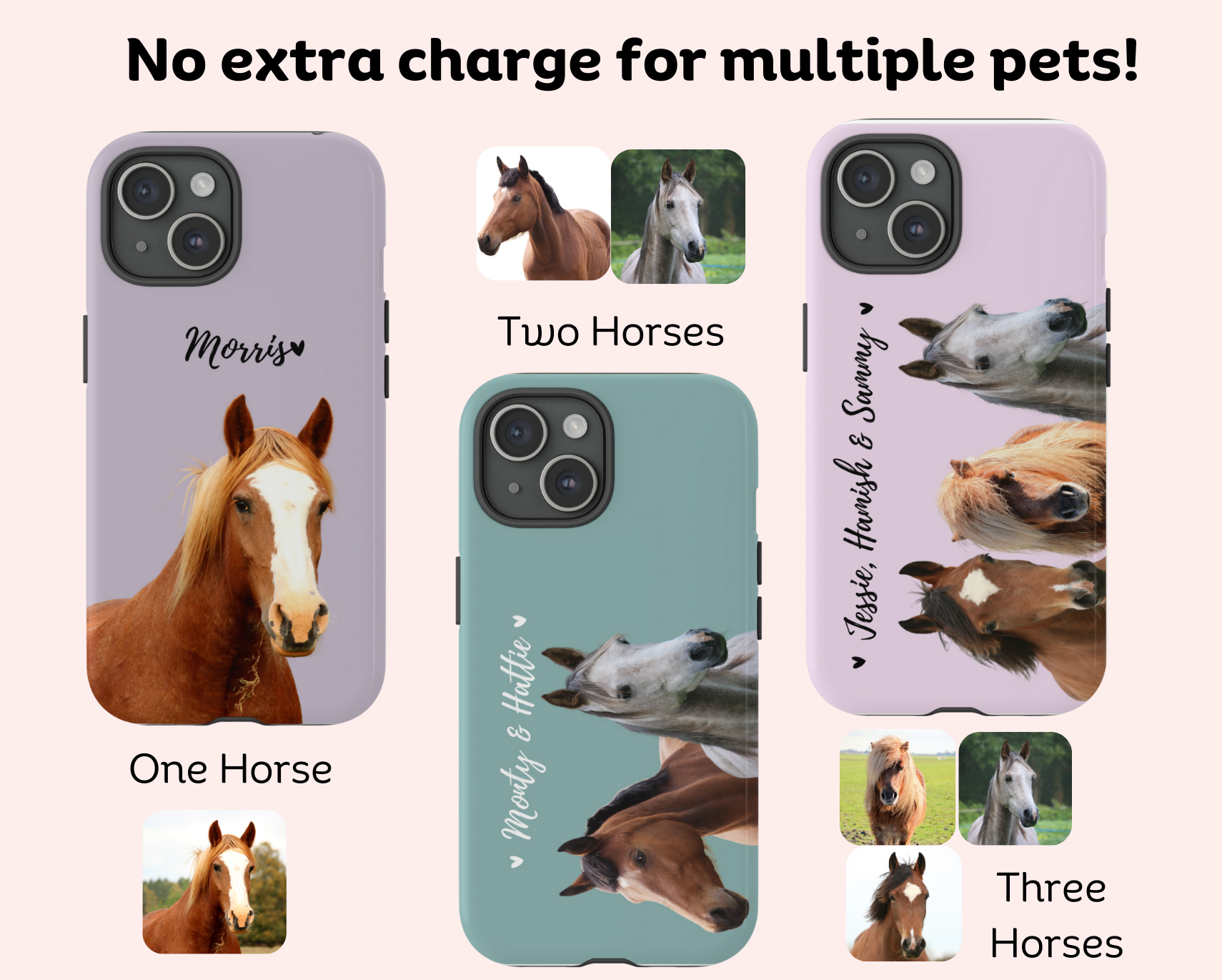 Personalised Horse Phone Case Personalised Horse Phone Case