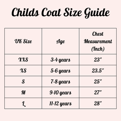 Personalised Waterproof Coat (Childs)