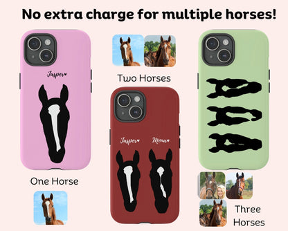 Custom Horse Silhouette Phone Case - Samsung