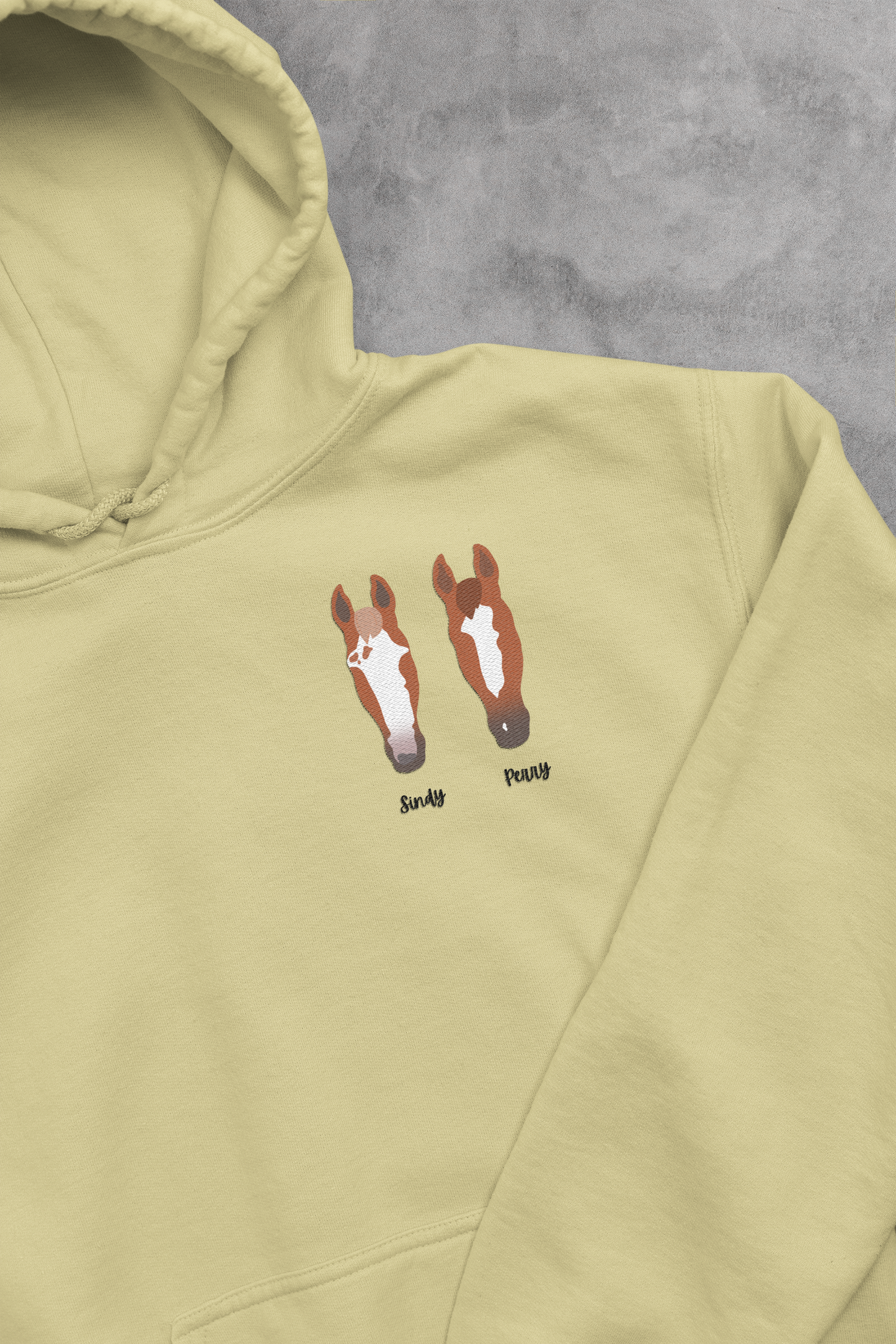 Personalised Horse Silhouette Hoodie