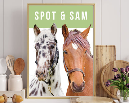 Personalised Horse Wall Art
