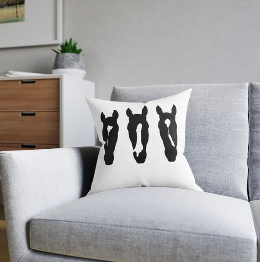 Personalised Horse Silhouette Pillow